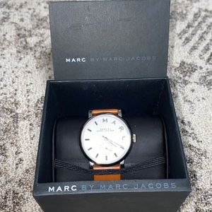 Marc Jacobs Leather Band Watch